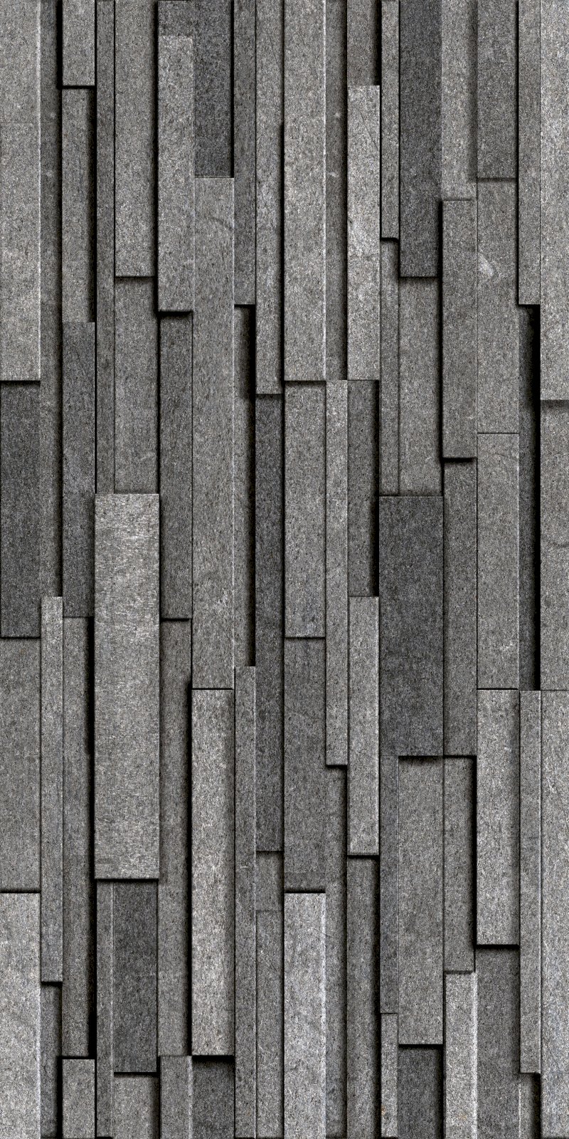 ASIA TILE 20X40 GINZA GREY EMB